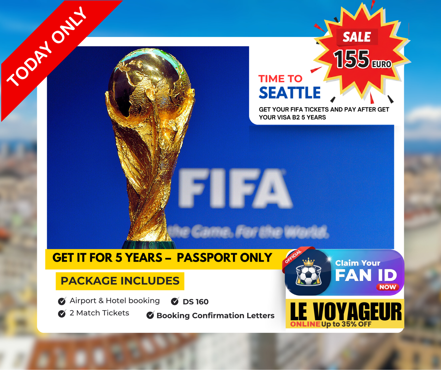 Your Golden Ticket to the World Cup in Seattle