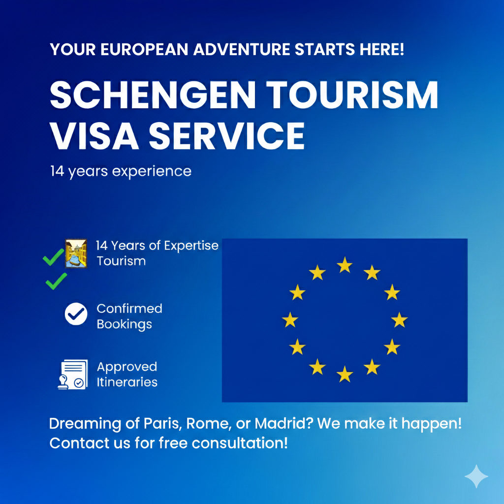 Schengen Tourism Visa
